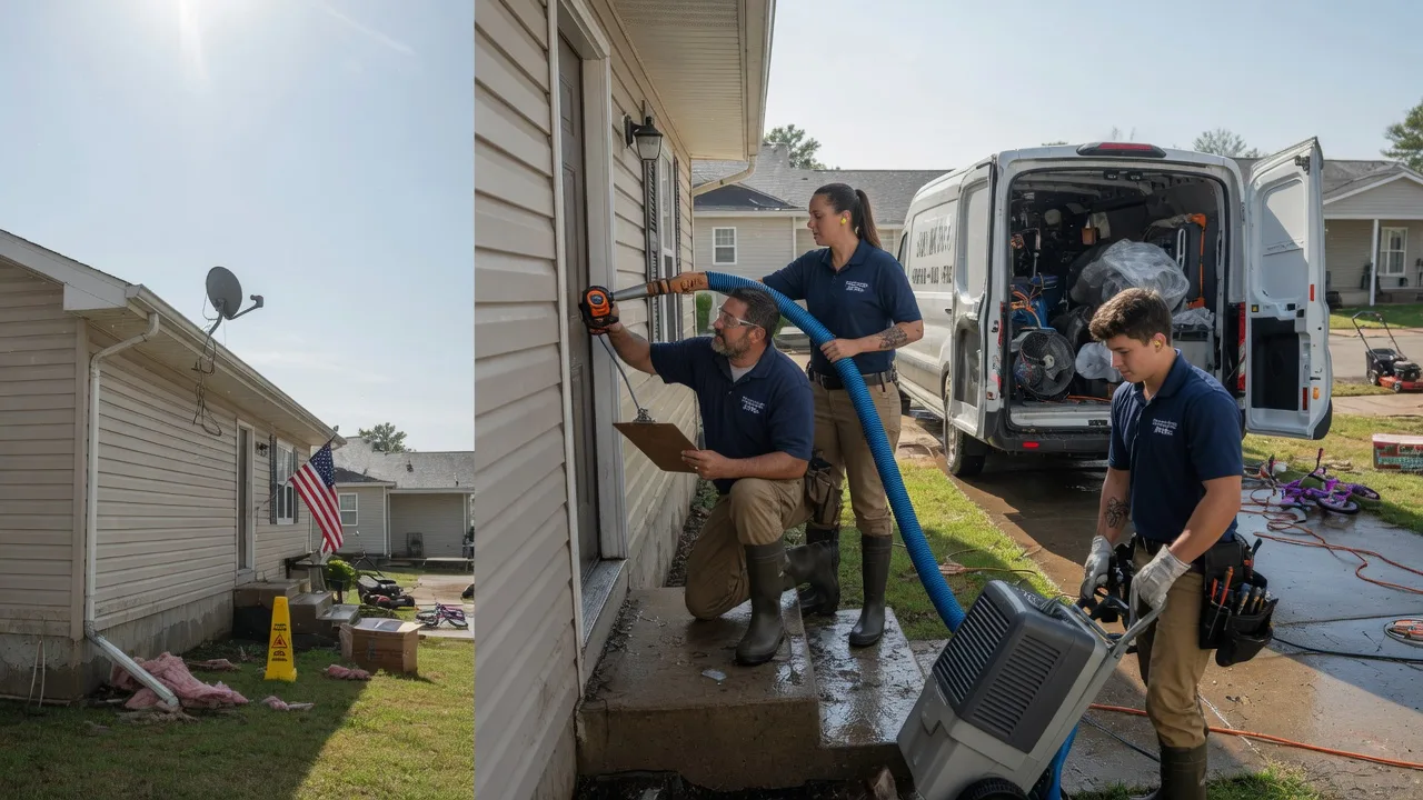 Ceiling Water Damage Restoration in Hico, TX near me
